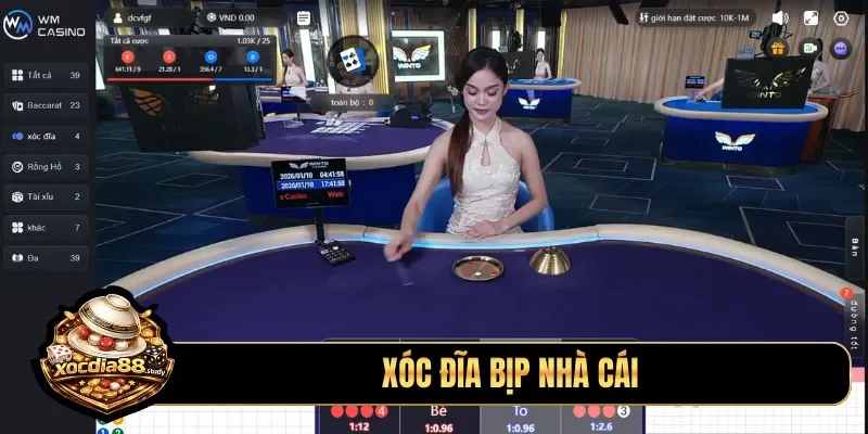 xóc đĩa bịp nhà cái